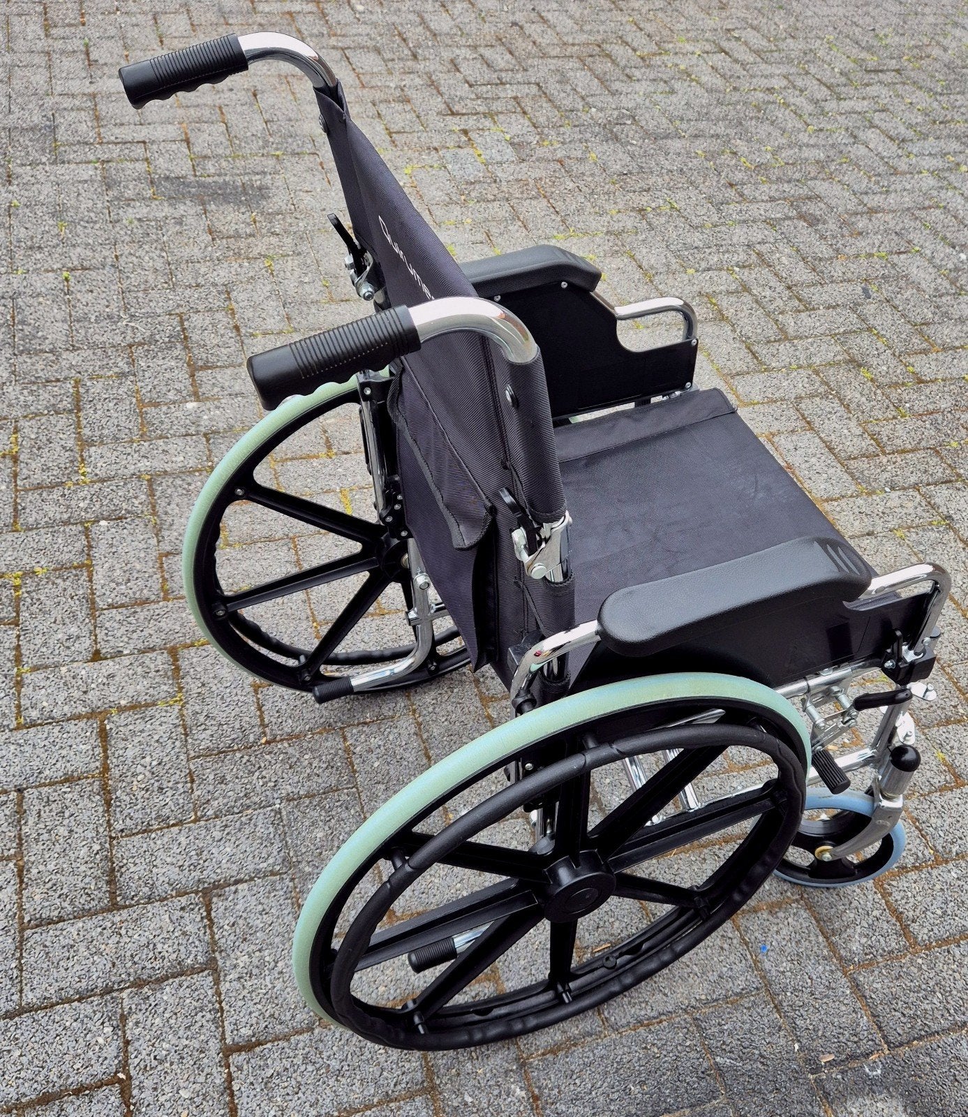 Fauteuil roulant, Divers, Enlèvement, Pliant, Comme neuf, Fauteuil roulant à pousser