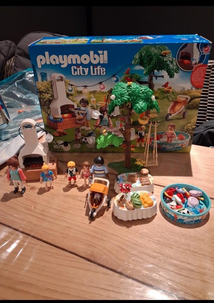Playmobil 9272 BBQ City Life, Enlèvement
