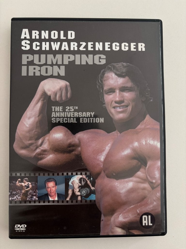 DVD Pumping Iron (1977) Arnold Schwarzenegger Lou Ferrigno, Ophalen of Verzenden, Engels, Nederlands