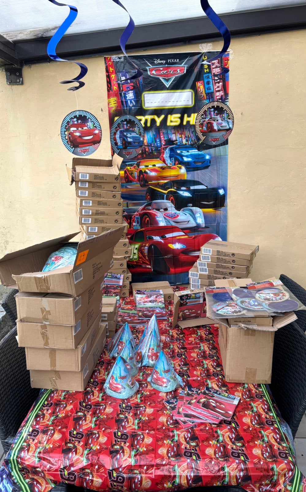 Enorme lot anniversaire Cars ,1920 pieces !!, Enlèvement, Neuf