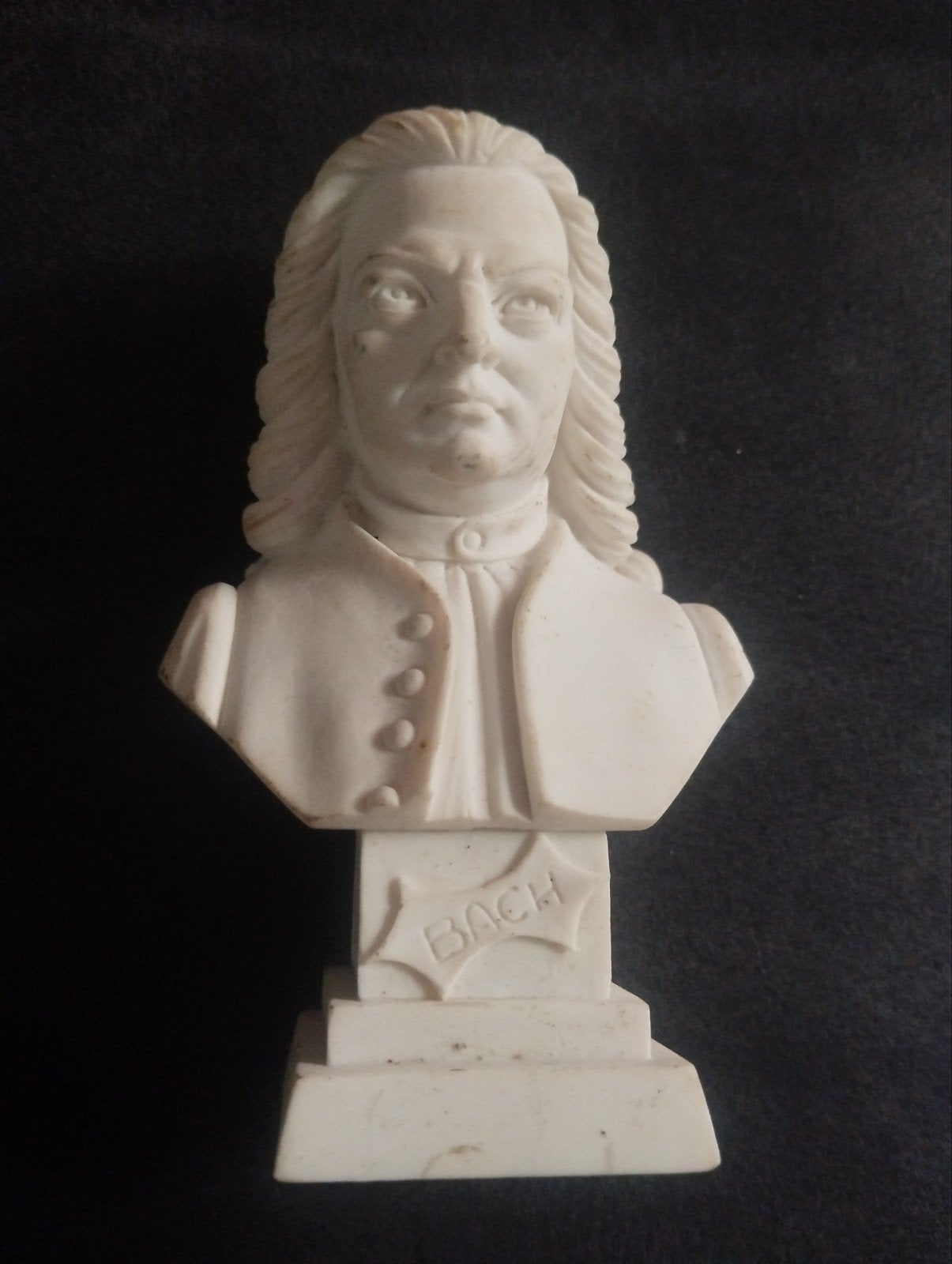 Buste de Bach en albâtre A. Gianelli, Enlèvement ou Envoi
