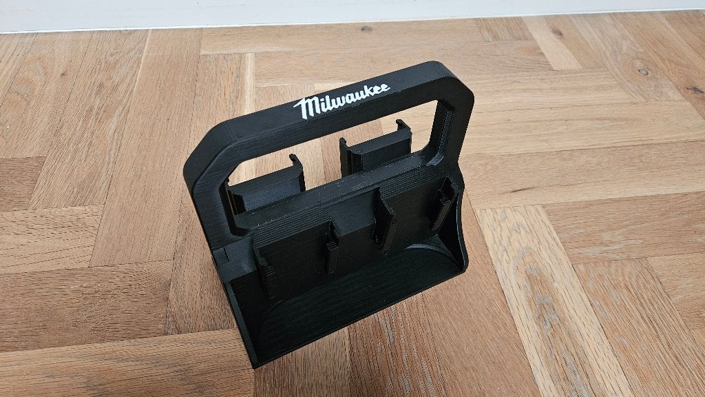 Support de batterie Milwaukee M18/18 V avec support mural, Bricolage & Construction, Outillage | Outillage à main, Neuf, Enlèvement ou Envoi
