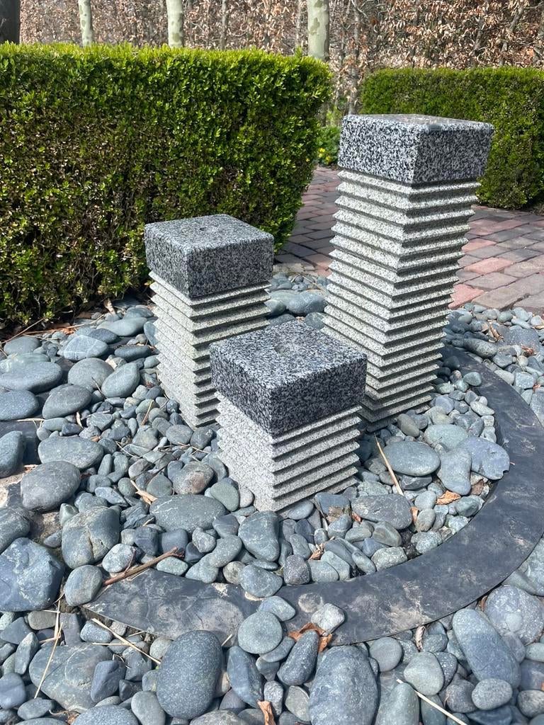 Borrelsteen, Tuin en Terras, Waterpartijen en Fonteinen, Ophalen, Gebruikt, Hardsteen, Overige typen