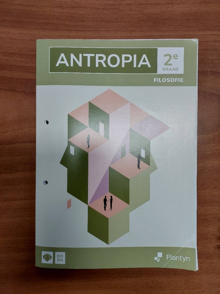 Antropia 2de graad Filosofie, Boeken, Overige vakken, ASO, Plantyn, Ophalen of Verzenden
