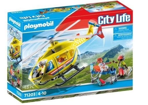 Playmobil City Reddingshelikopter, Enlèvement ou Envoi, Neuf, City life, Kit complet