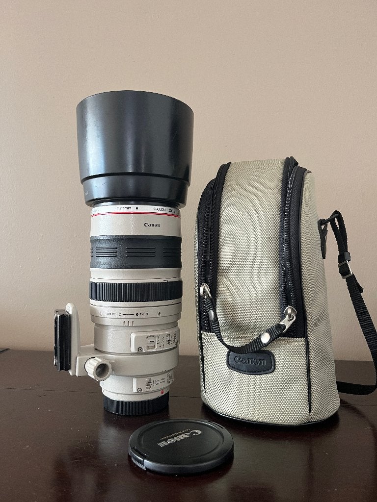Canon Lens, Ophalen of Verzenden, Gebruikt, Telelens, Zoom