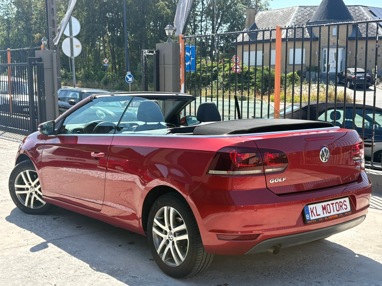 VW GOLF 6 CABRIOLET HIGHLINE 1.6 TDI 133 000KM CARPASS 2012, Autos, Cuir, Euro 5, Achat, Entreprise