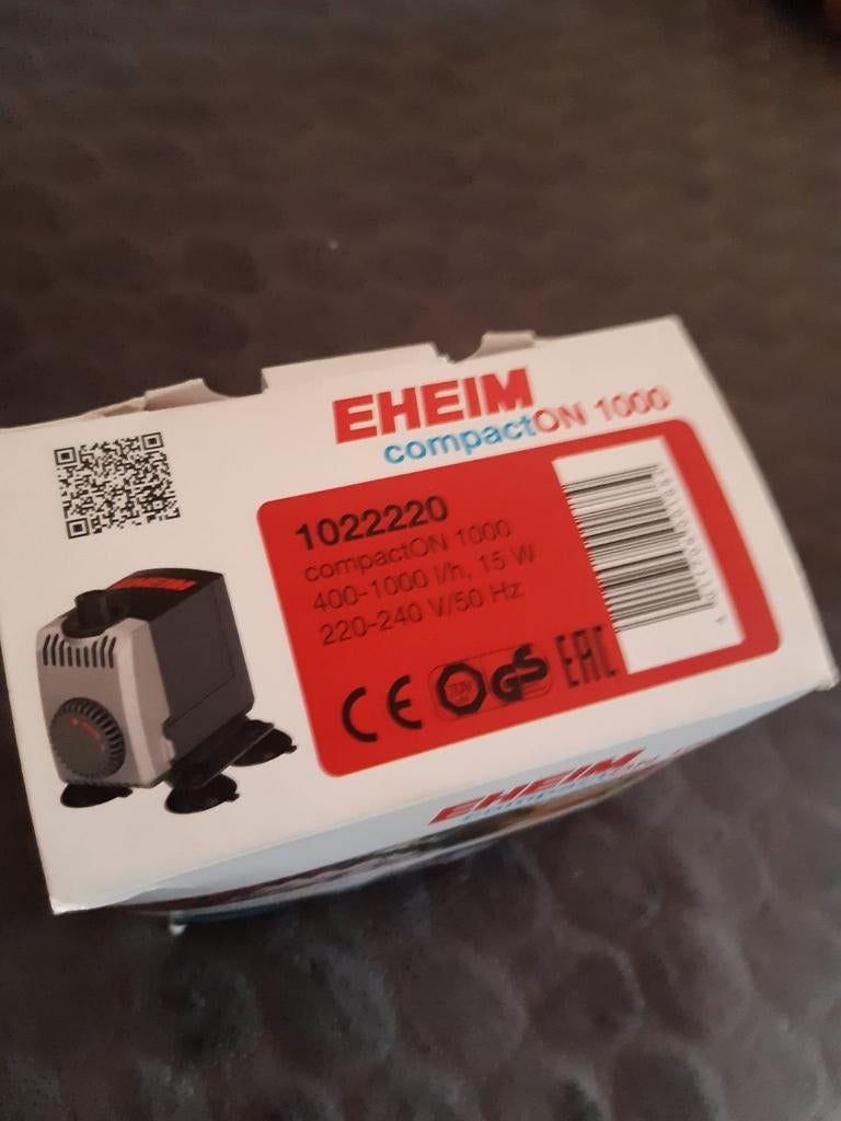 Eheim compactON 1000 filter pomp, Dieren en Toebehoren, Vissen | Aquaria en Toebehoren, Gebruikt, Filter, Eheim, Ophalen of Verzenden