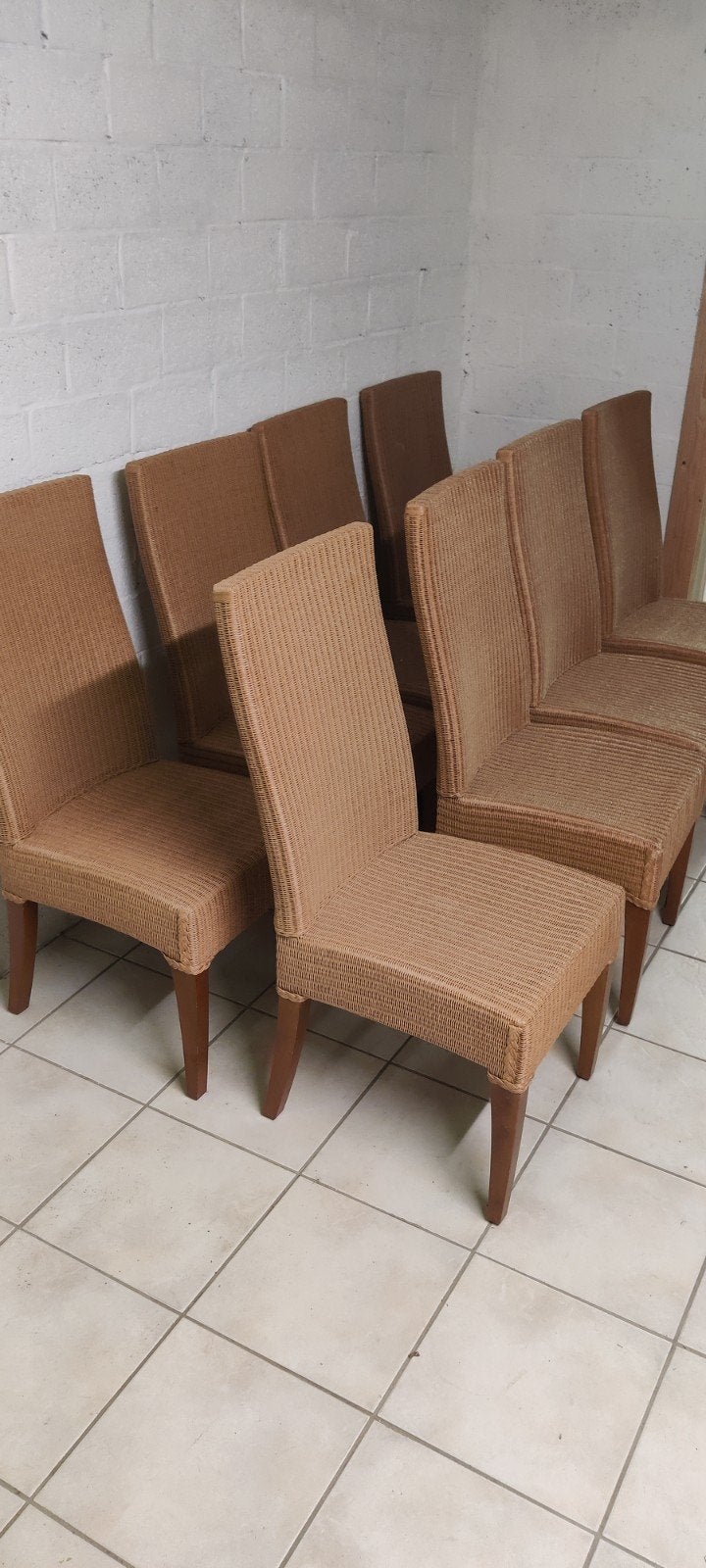8 eetkamerstoelen, Ophalen, Zo goed als nieuw, Vijf, Zes of meer stoelen