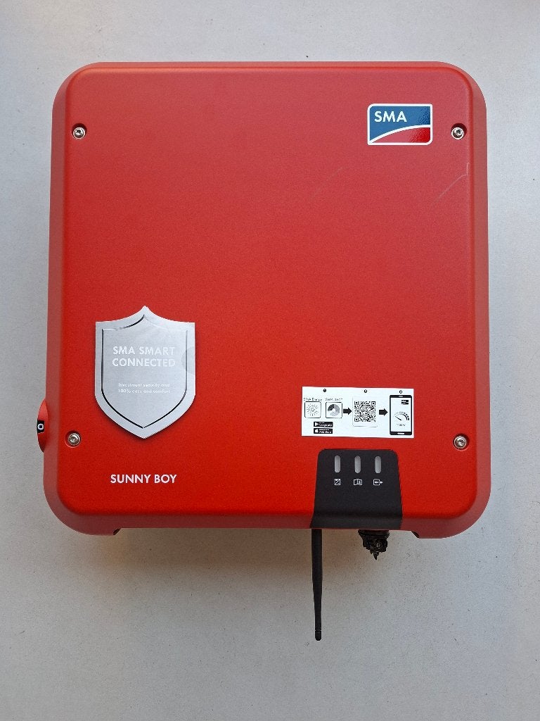 SMA Sunny Boy SB3.0-1AV-41 omvormer, Ophalen, Gebruikt, Compleet systeem, 200 wattpiek of meer