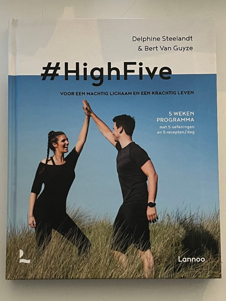 Delphine Steelandt & Bert Van Guyze - #HighFive, Boeken, Gezondheid, Dieet en Voeding, Gelezen, Delphine Steelandt, Ophalen of Verzenden