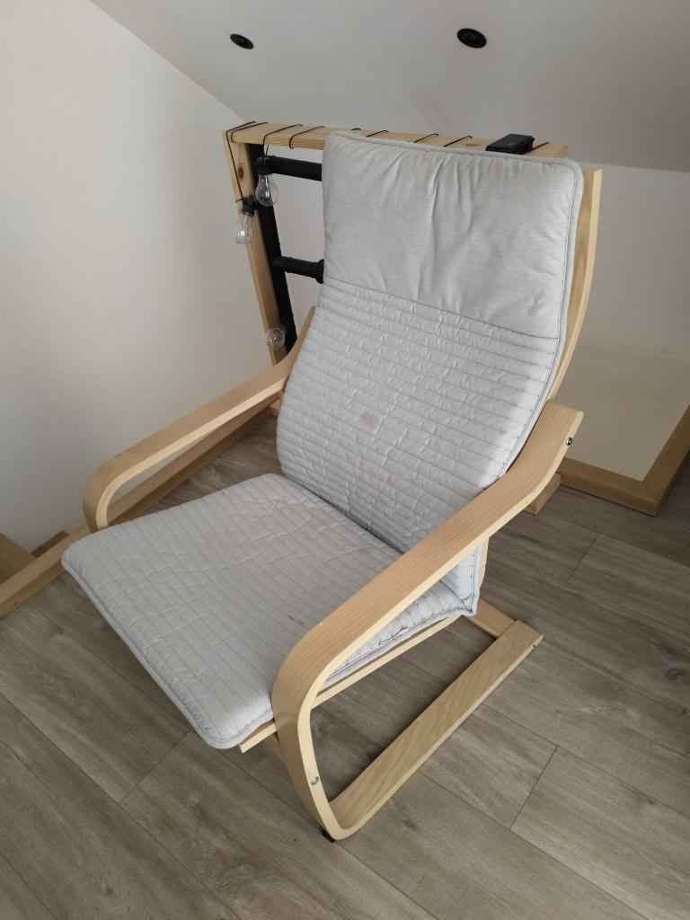 Poang zetel IKEA, Ophalen, Gebruikt, Stof