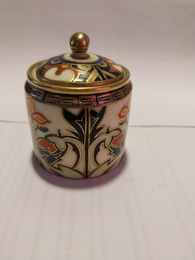 VINTAGE JAPANSE KRUIDERIJPOT UIT 1920 CLOISONNE, Ophalen of Verzenden, Zo goed als nieuw