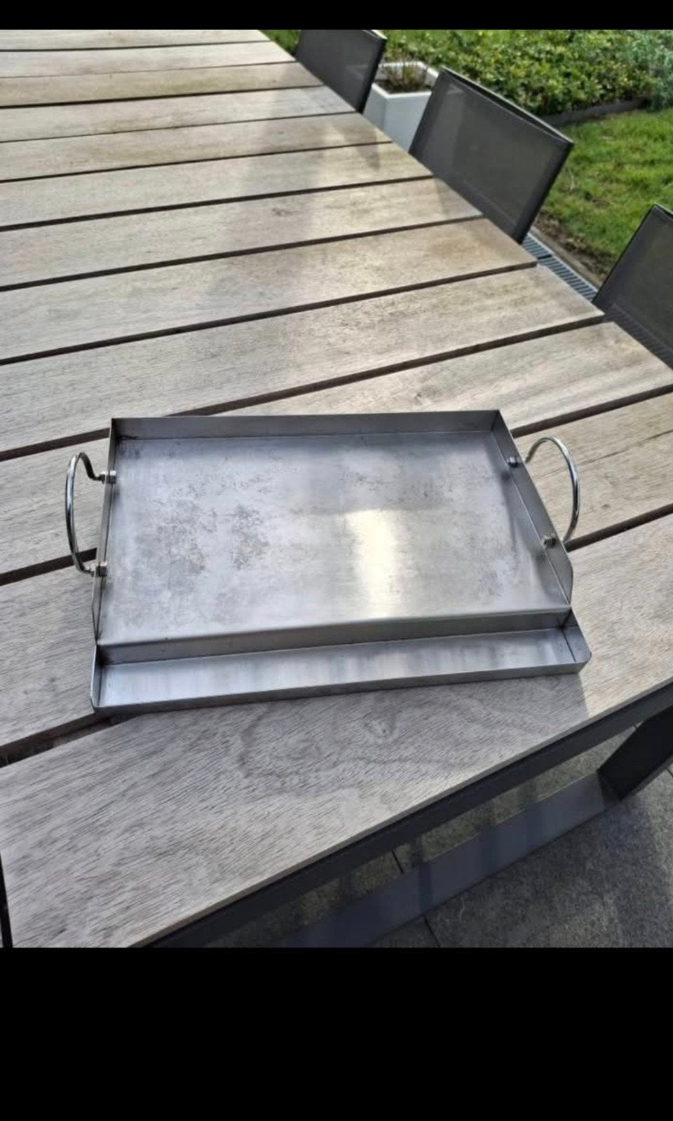 Plancha voor BBQ, Enlèvement