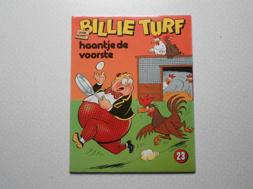 Billie turf 23 Haantje de voorste 1982 1 ste druk., Boeken, Stripverhalen, Eén stripboek, Ophalen of Verzenden, Nieuw