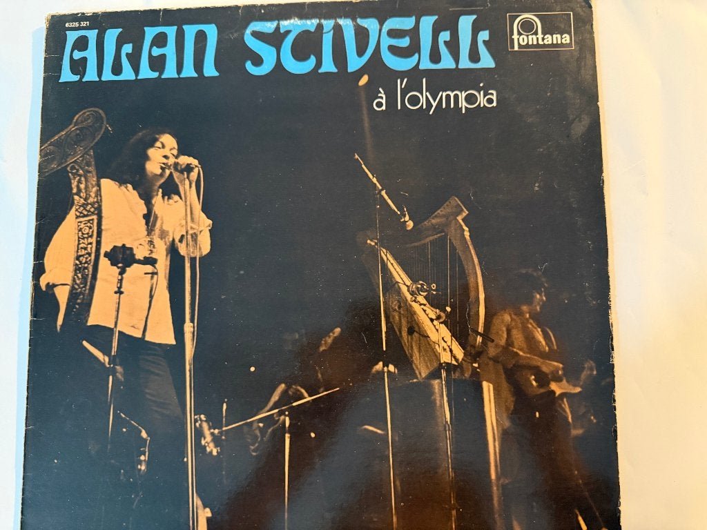 Alan Stivell a l'Olympia Celtic Pop Music 33e LP Fontana, Verzenden