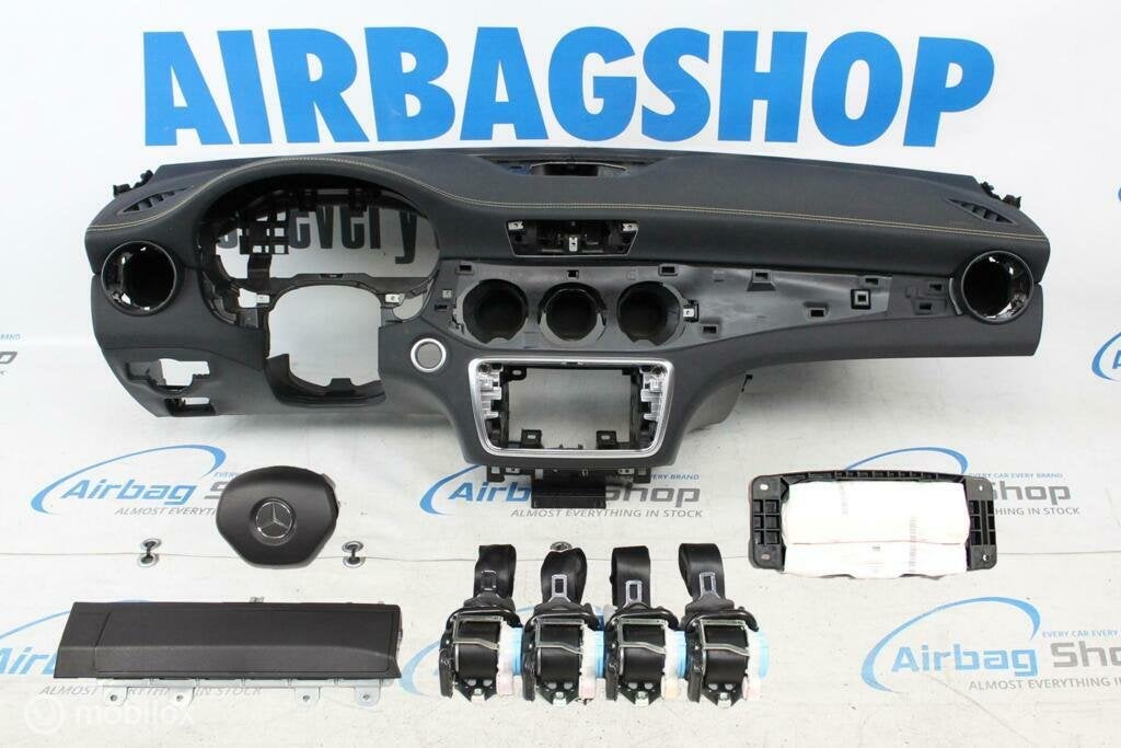 Airbag kit Tableau de bord couture Mercedes CLA Klasse C117