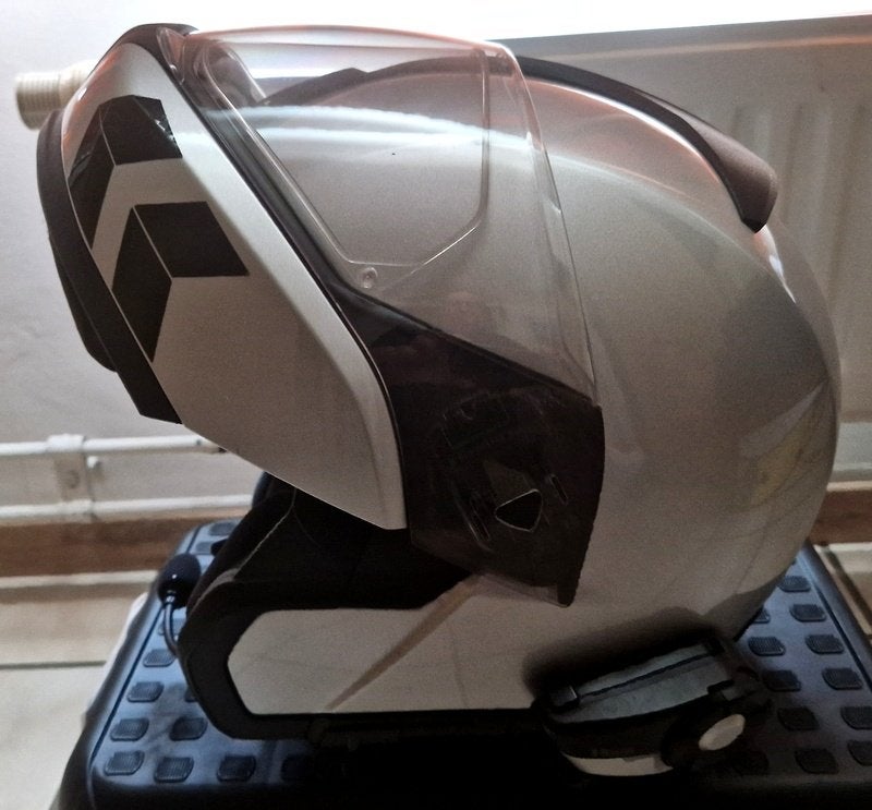 BMW systeemhelm EVO 6 + Sena, Motoren, Kleding | Motorhelmen, Overige merken, Systeemhelm, XL, Ophalen of Verzenden