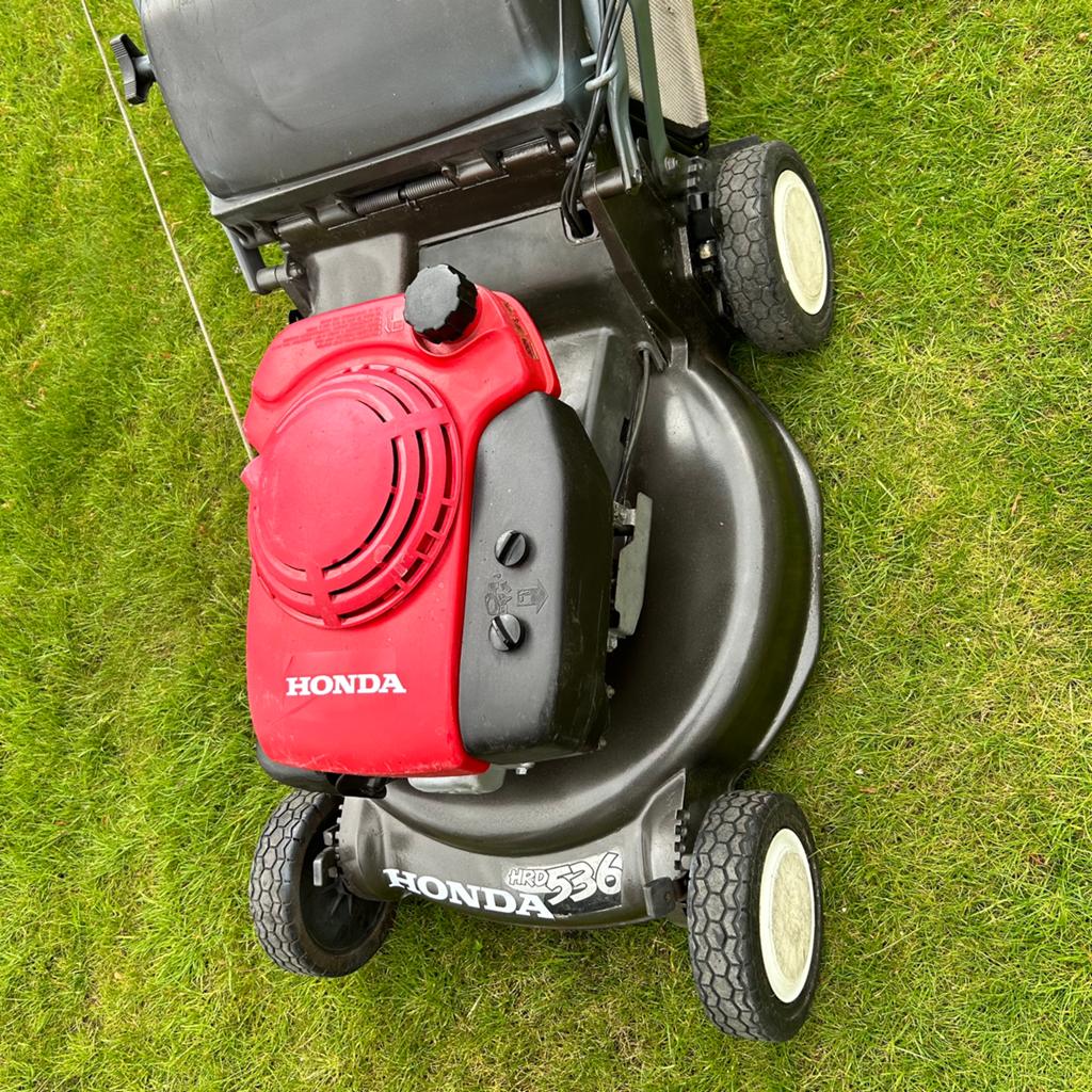 Professionele Honda HRD 536 Grasmaaier – Technisch Top!, Tuin en Terras, Grasmaaiers, Ophalen, Zo goed als nieuw, 50 cm of meer