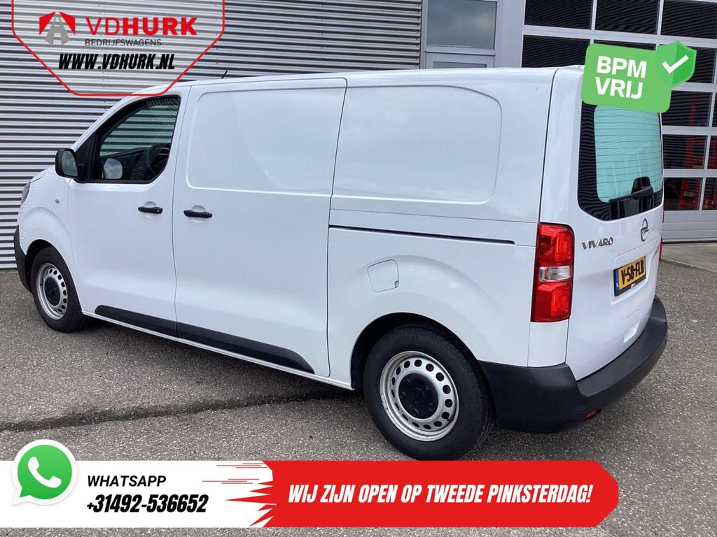 Opel Vivaro 2.0 HDi 145 pk Aut. L2 2xSchuifdeur/ Cruise / Ai, Auto's, Bestelwagens en Lichte vracht, Automaat, Parkeersensor, Wit