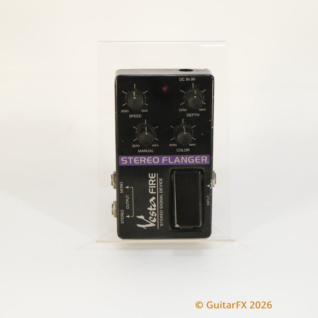 Vesta Fire Stereo Flanger (s/n 308373, Made in Japan), Ophalen of Verzenden, Gebruikt