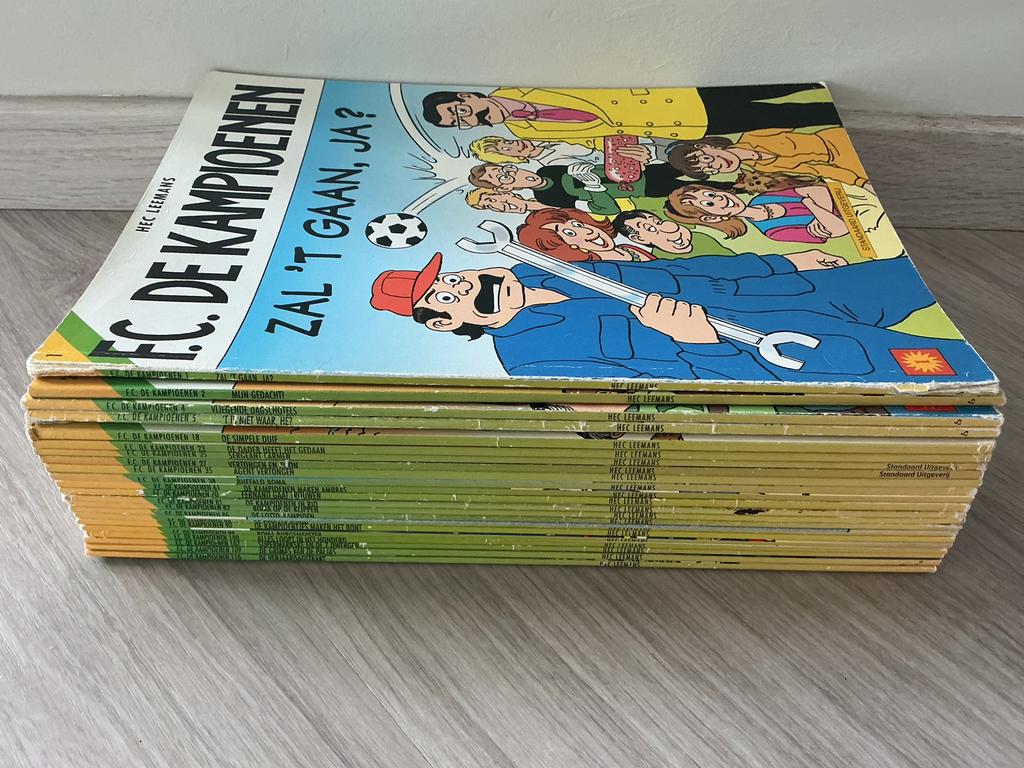 Strips FC De Kampioenen, Boeken, Stripverhalen, Gelezen, Ophalen