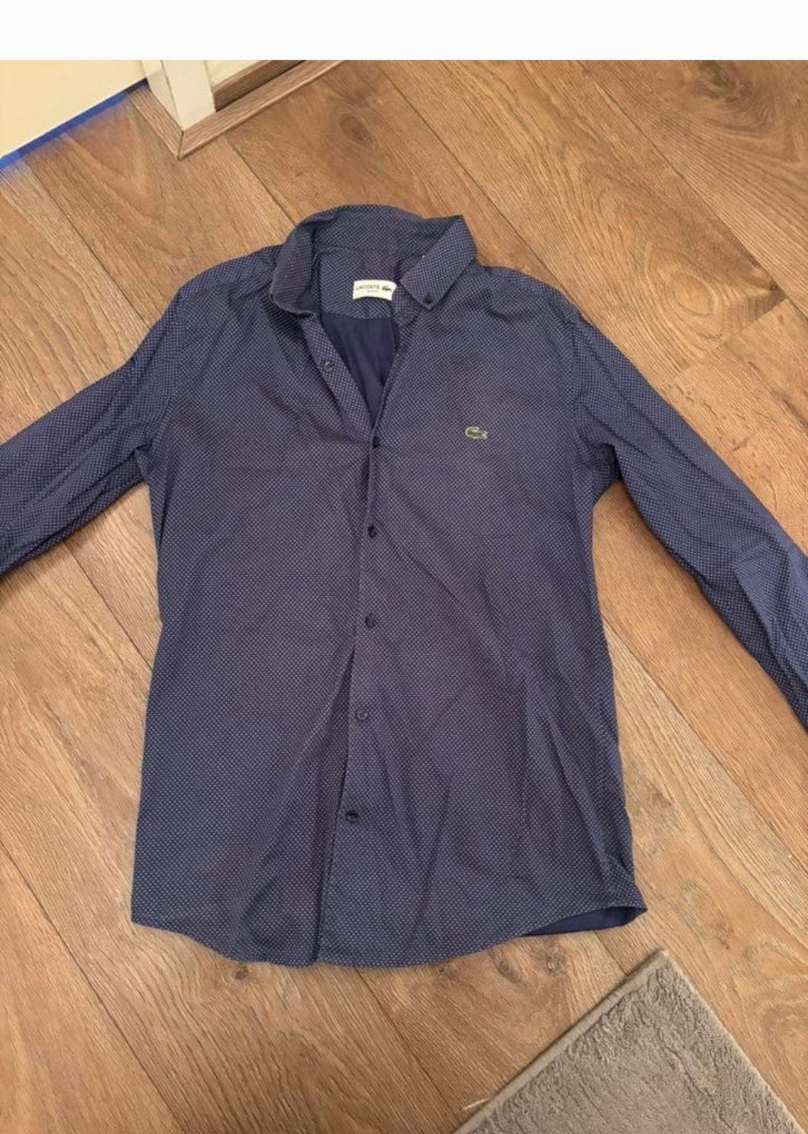 Chemise Lacoste taille S, Vêtements | Hommes, Enlèvement ou Envoi, Comme neuf, Bleu, Tour de cou 39/40 (M)
