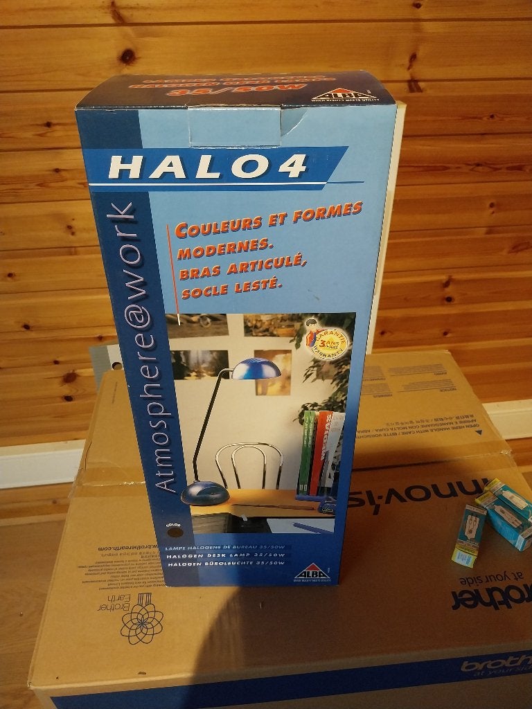 Lampe de bureau halogène neuve, Autres culots, Éclairage LED, Lampe de bureau, Enlèvement