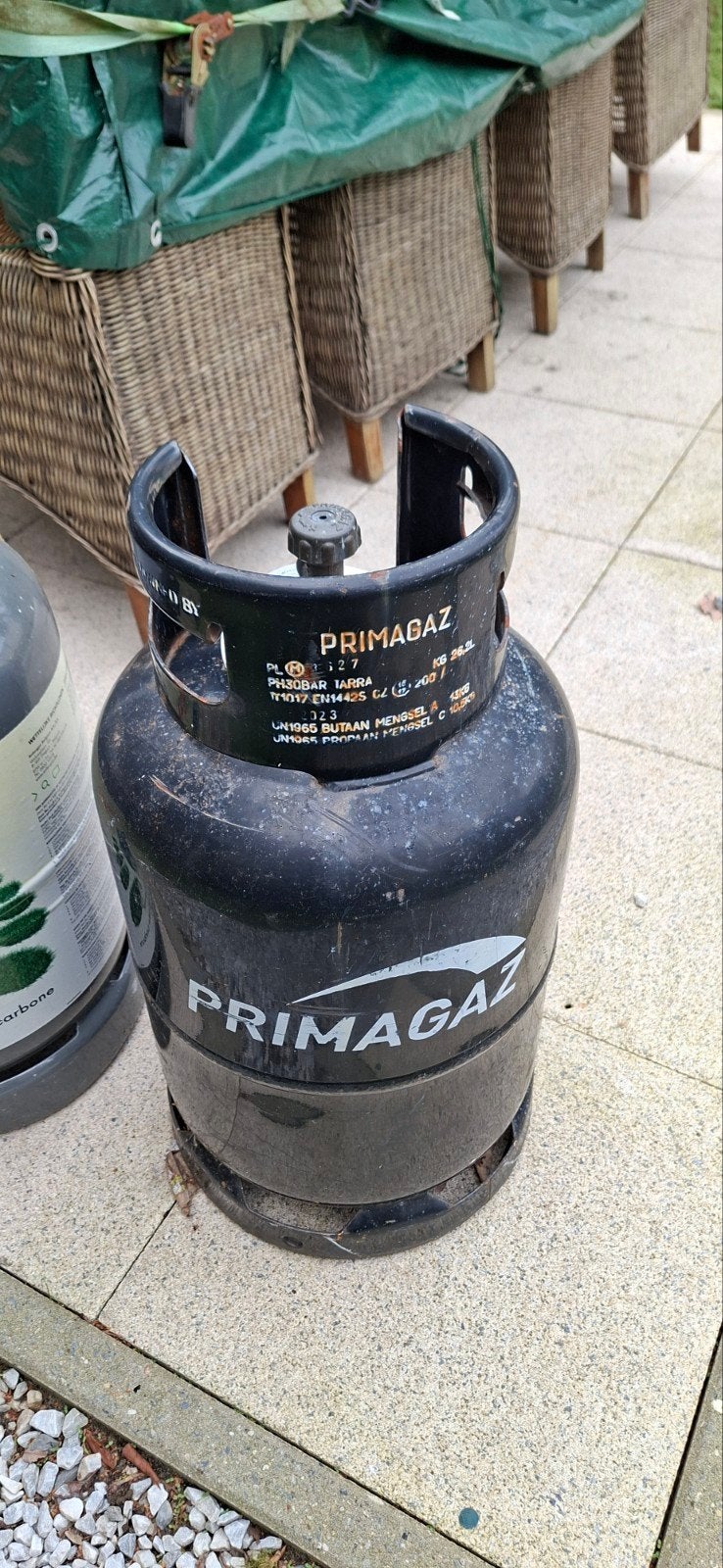 lege propaanfles, primagas, Caravans en Kamperen, Ophalen