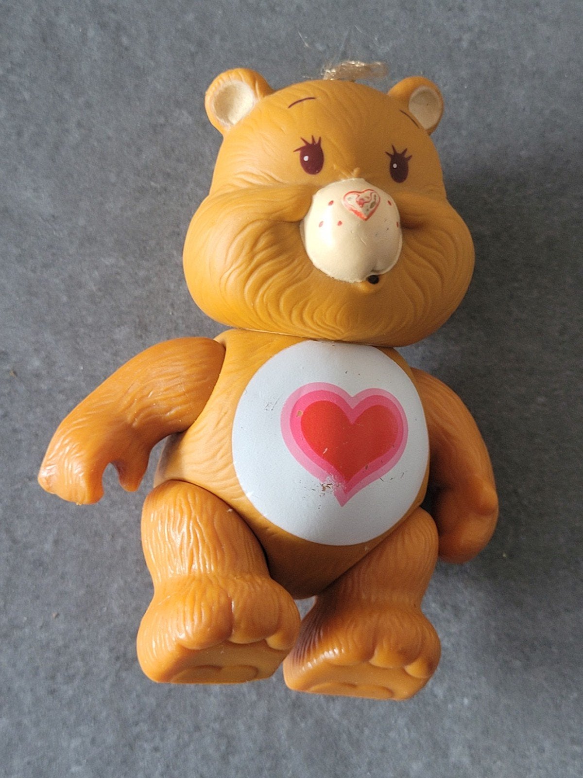 Mini troetelbeertje kunststof, Ophalen