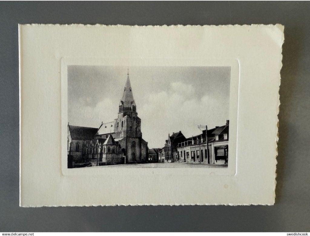 Denderleeuw - Kerk en Marktplein, Ophalen of Verzenden
