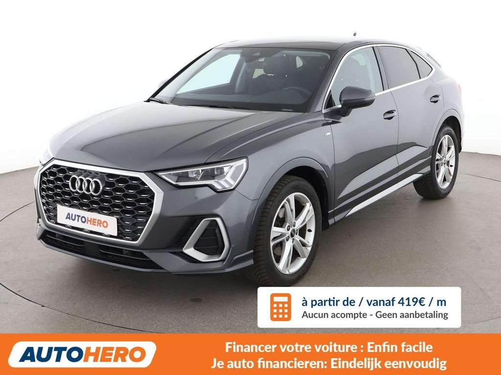 Audi Q3 35 TDI S line (bj 2023, automaat), Auto's, Lichtsensor, Gebruikt, 1655 kg, 5 deurs