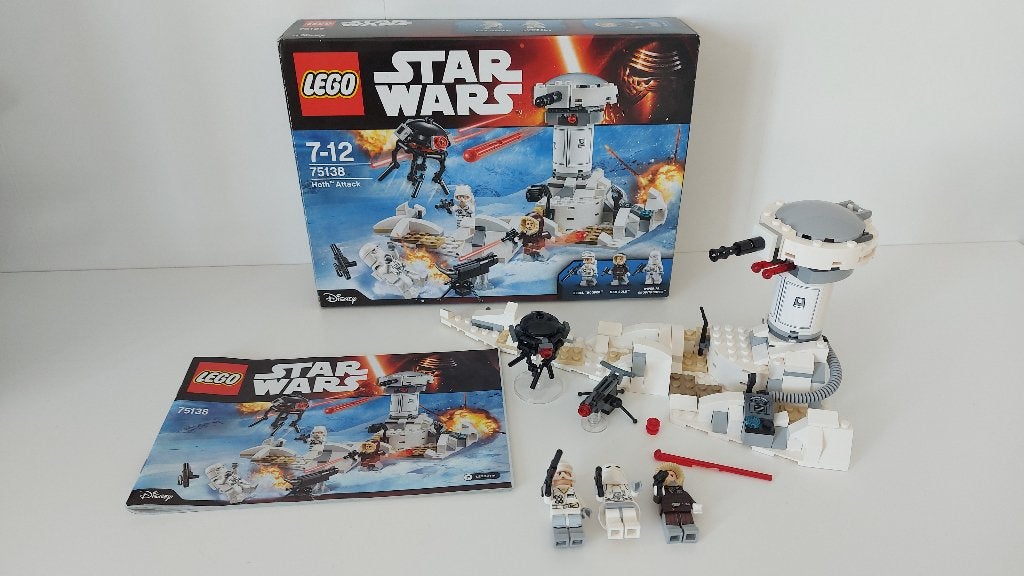 LEGO Star Wars - 75138 - Hoth Attack - Compleet, Star Wars, Lego, Ophalen of Verzenden, Zo goed als nieuw
