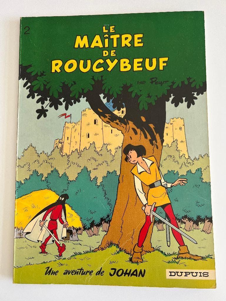 BD Johan (et Pirlouit) Le Maître de Roucybeuf, Peyo, Enlèvement ou Envoi, Une BD, Utilisé