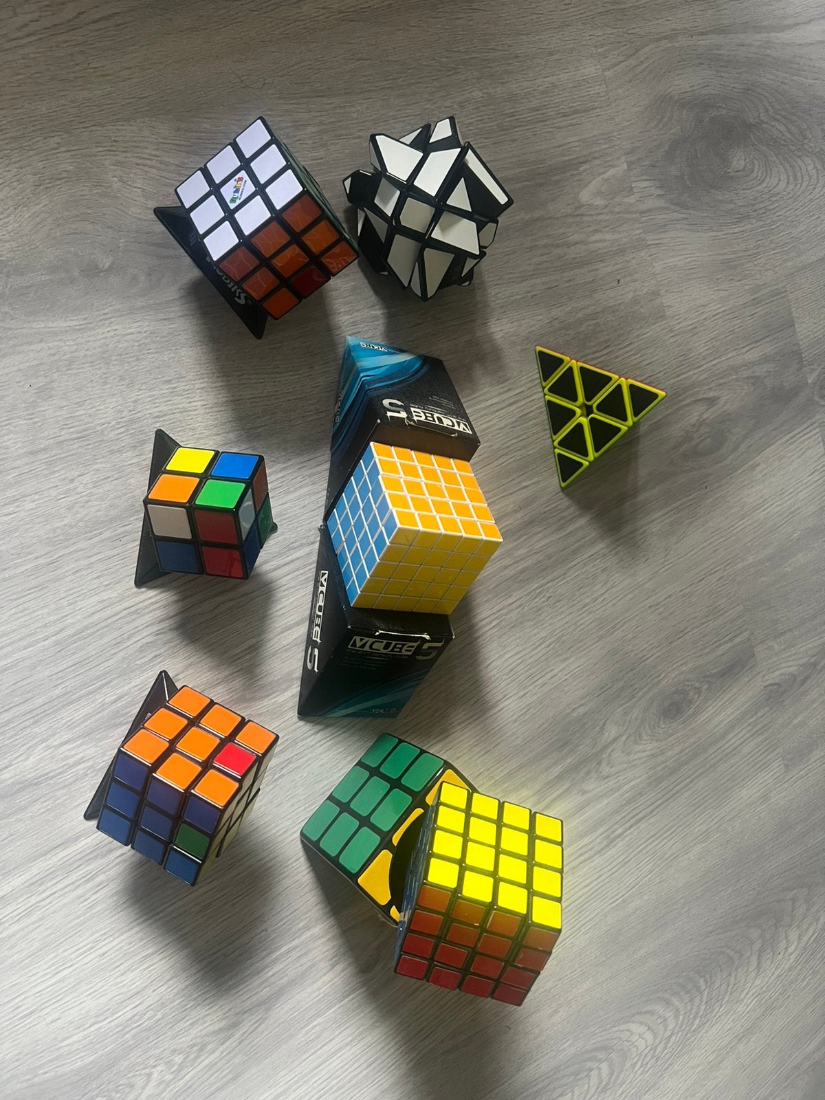 Rubiks cube collection, Ophalen of Verzenden, Zo goed als nieuw