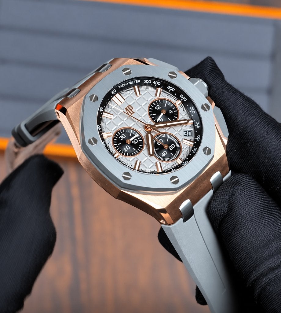 AP Royal Oak Offshore 26420, Bijoux, Sacs & Beauté, Autres marques, Or, Enlèvement, Autres matériaux