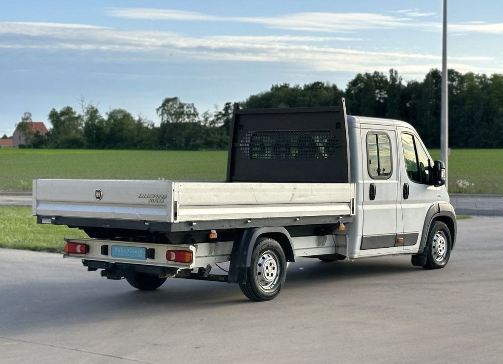 Fiat Ducato Maxi open laadbak 7zitplaatsen Trekhaak 160000km, 109 kW, Zwart, 2287 cc, Bedrijf