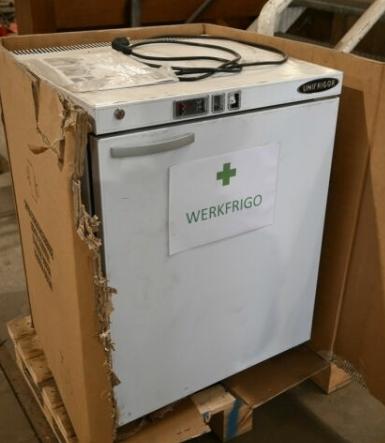 Unifrigor professionele barkoelkast 140L, Elektronische apparatuur, Koelkasten en IJskasten, 100 tot 150 liter, Ophalen, Gebruikt