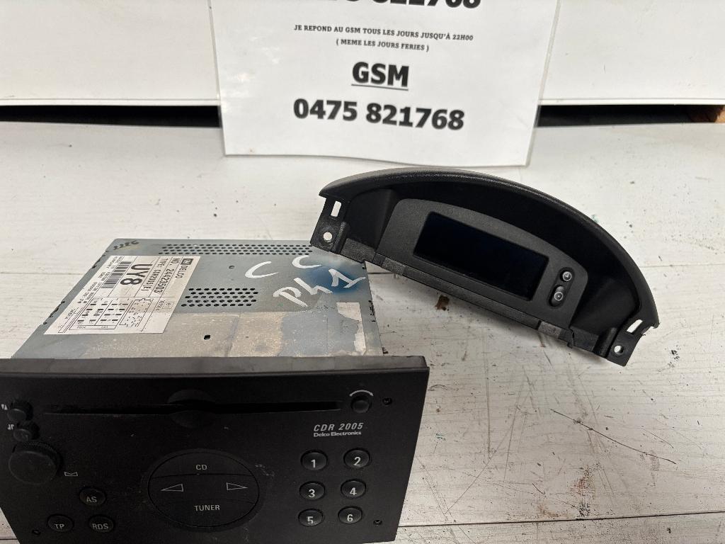 RADIO OPEL CORSA C, RUE BRIGADE PIRON 307, Enlèvement, Utilisé, Garage_bila@yahoo.fr