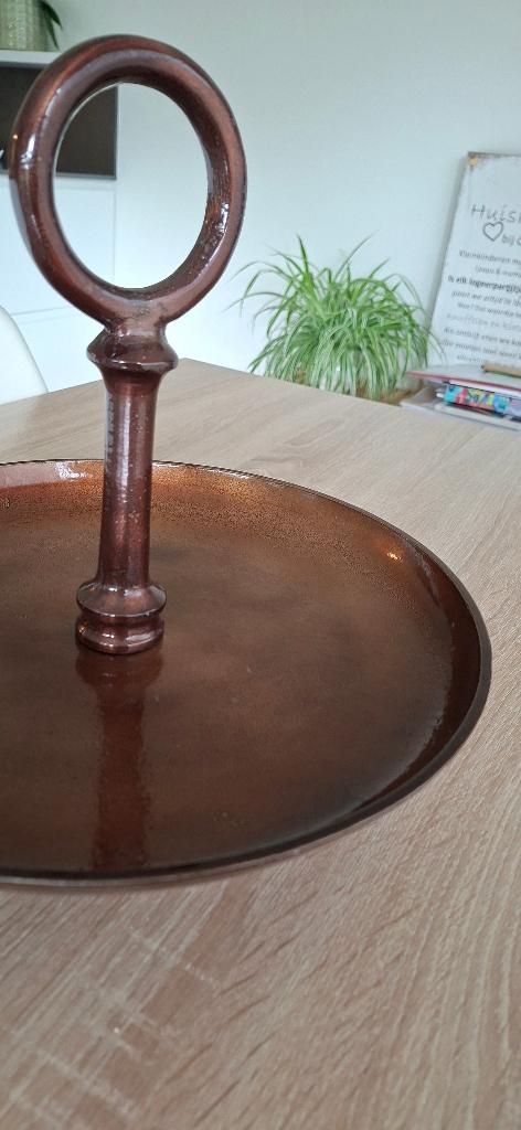 Etagére diam 34 cm. Als nieuw, Huis en Inrichting, Woonaccessoires | Etagères, Ophalen of Verzenden, Zo goed als nieuw