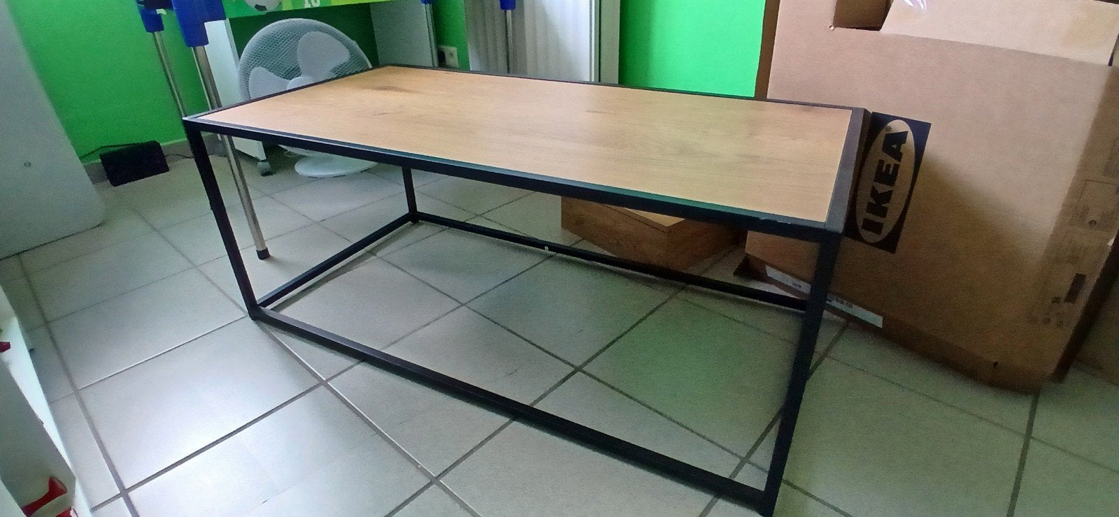 salontafel industriële look, Huis en Inrichting, Ophalen