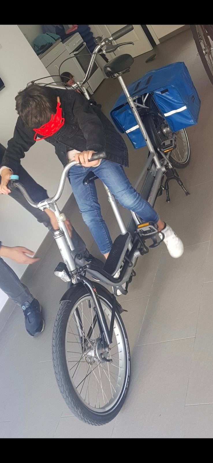 Tandem of ouder / Kind tandem, Ophalen