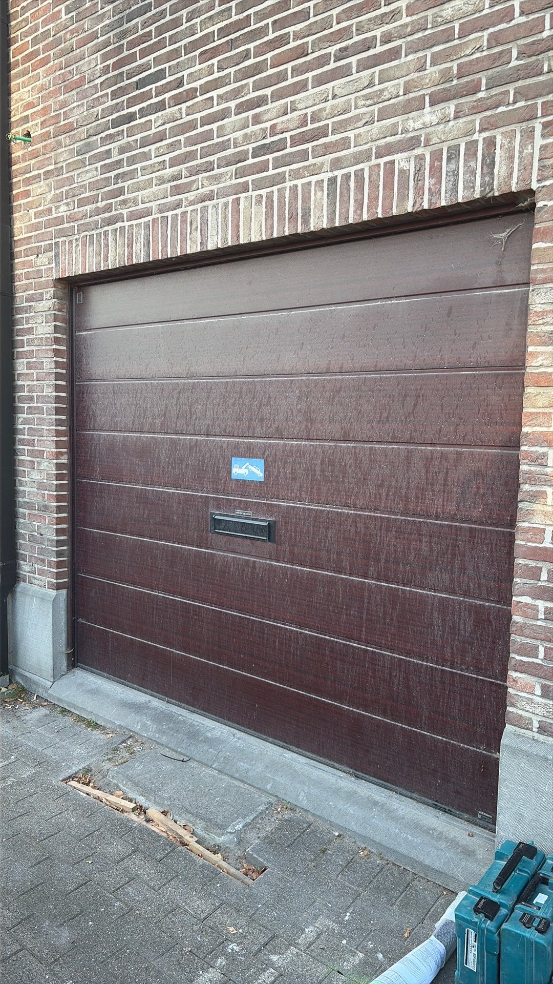 Sectionaalpoort hormann imitatie hout, Bricolage & Construction, Enlèvement, Bois