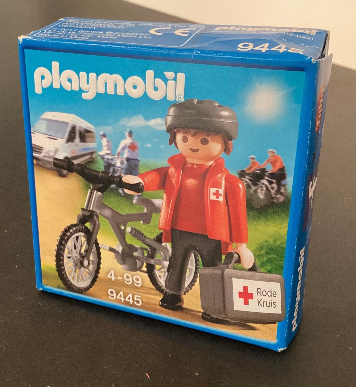 Playmobil 9445: Fietser van het Nederlandse Rode Kruis, Ophalen of Verzenden, Nieuw, Complete set