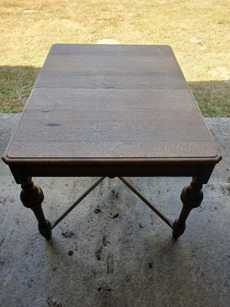Table en bois 6 personnes, Maison & Meubles, Tables | Tables à manger, 100 à 150 cm, Cinq personnes ou plus, Enlèvement, Utilisé