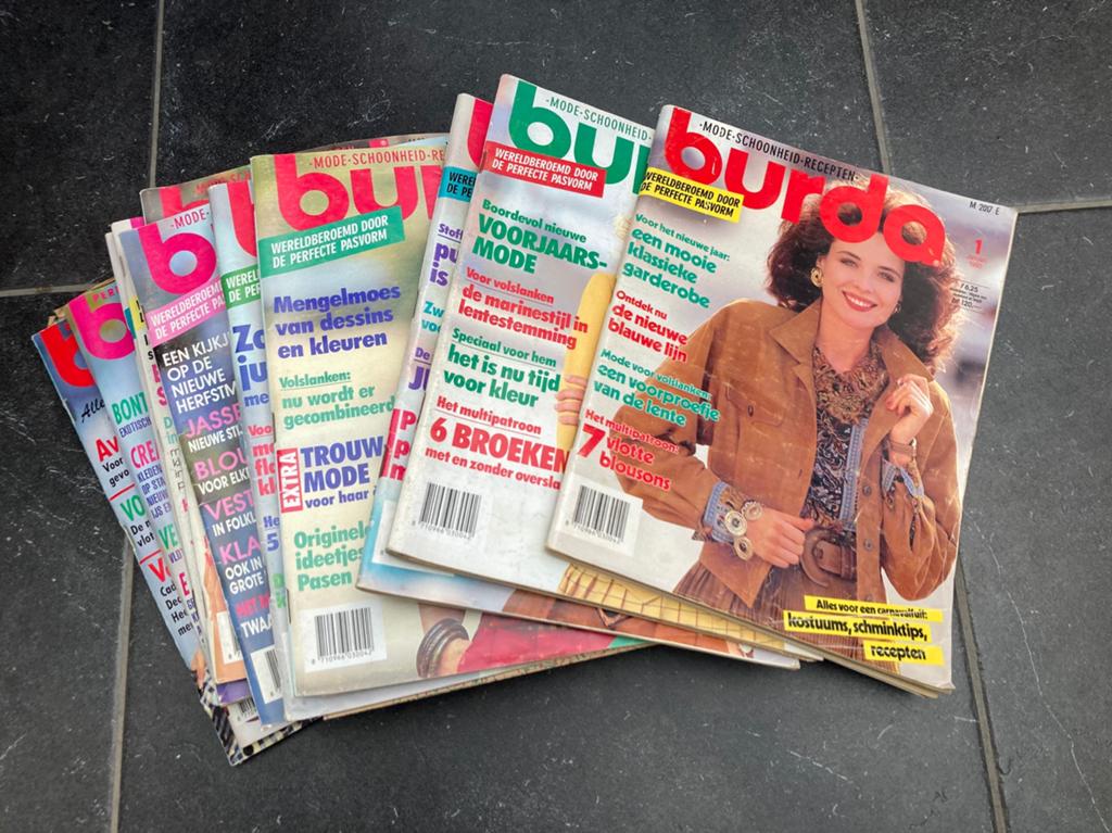 Burda tijdschriften jaren ‘90, Ophalen, Gelezen, Overige typen