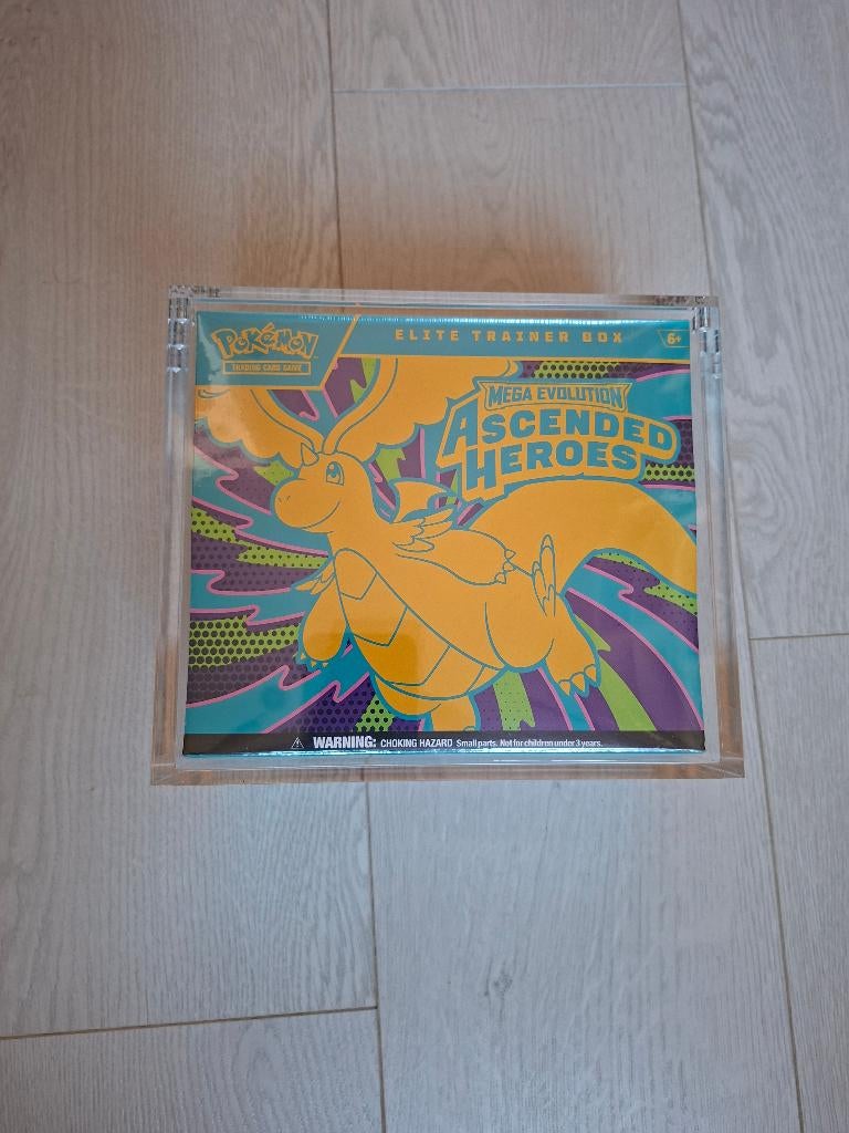 Ascended heroes etb sealed, Ophalen of Verzenden, Nieuw, Boosterbox, Foil