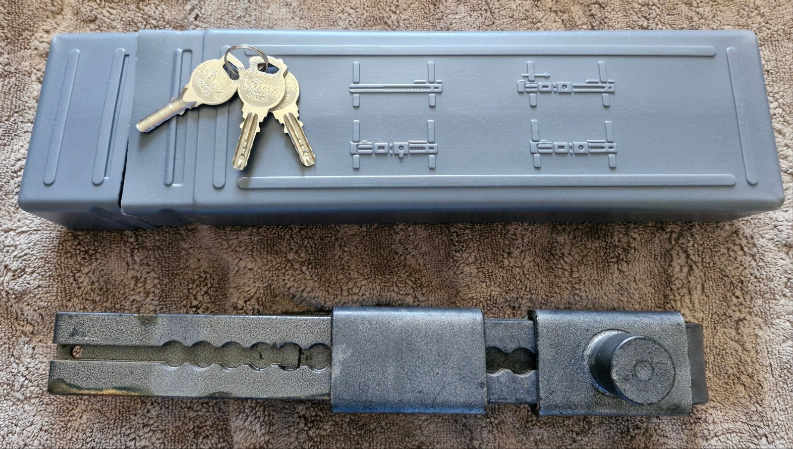 Cadenas antivol conteneur maritime - camion poids lourd, Enlèvement, Utilisé, Autres marques, Petit matériel