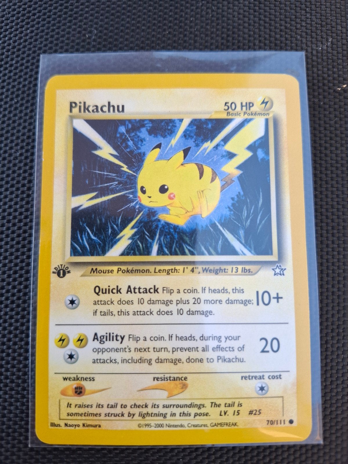 Pokemon 1st edition Pikachu & meer, Ophalen of Verzenden, Meerdere kaarten