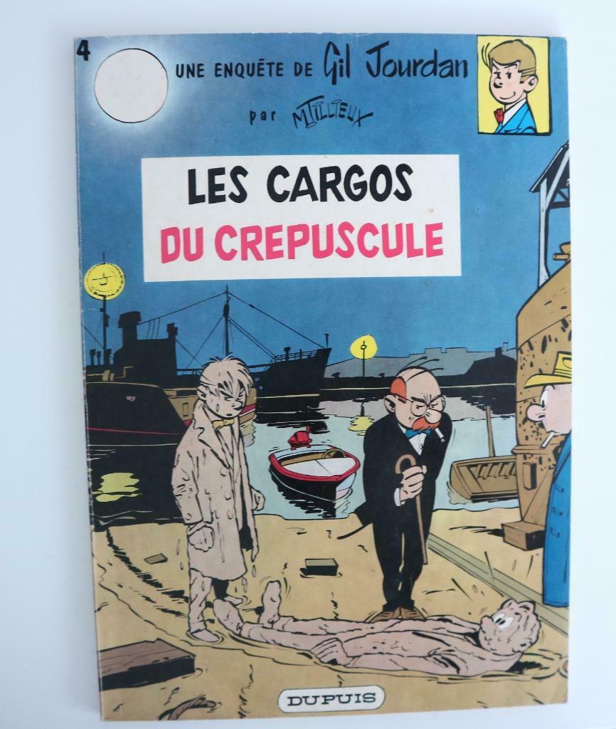 bd GIL JOURDAN 4C. Les cargos du crépuscule 1980, Enlèvement ou Envoi